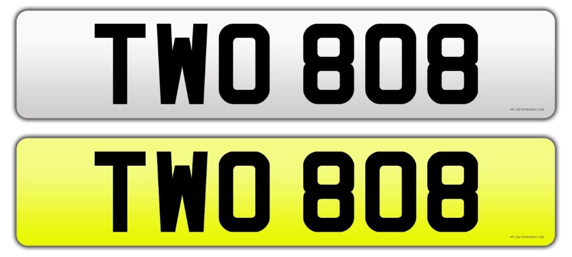 Registration number TWO 80B