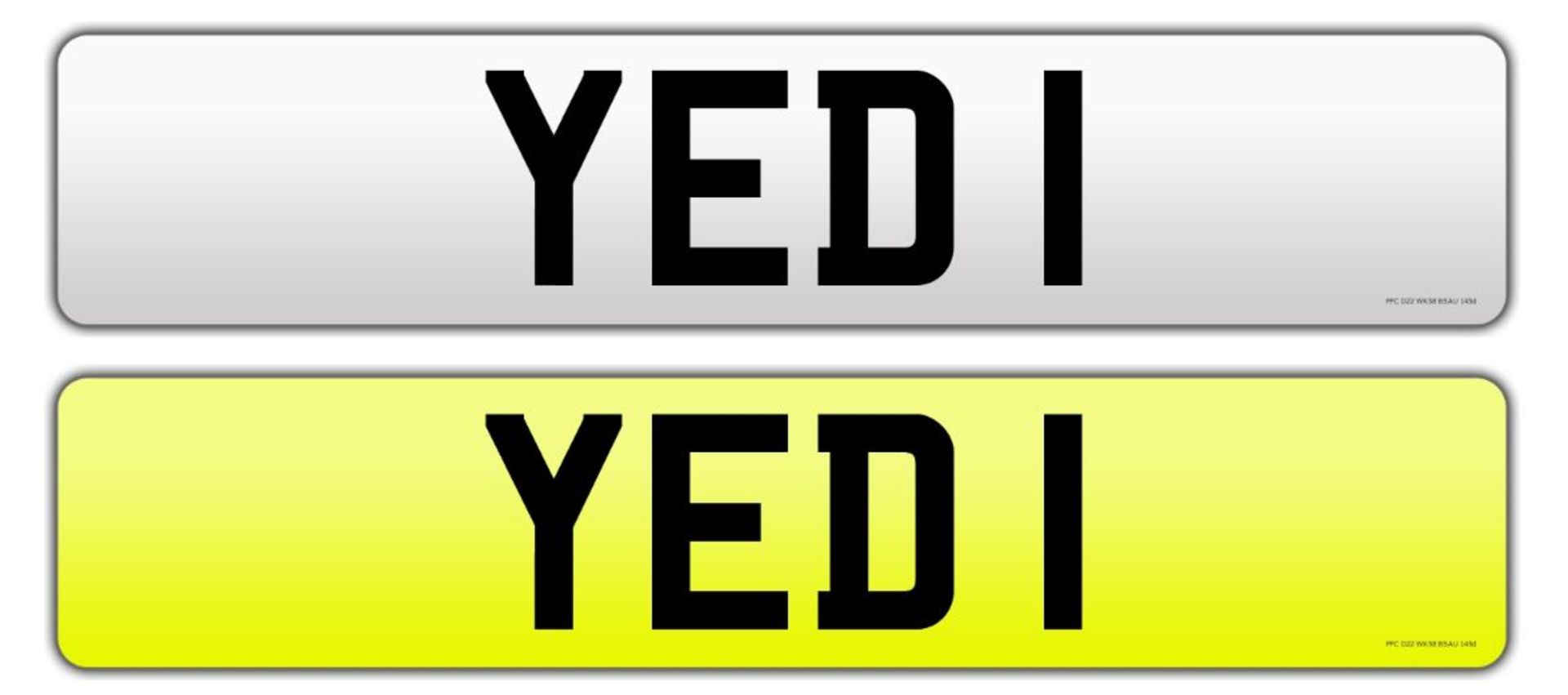 Registration number YED 1