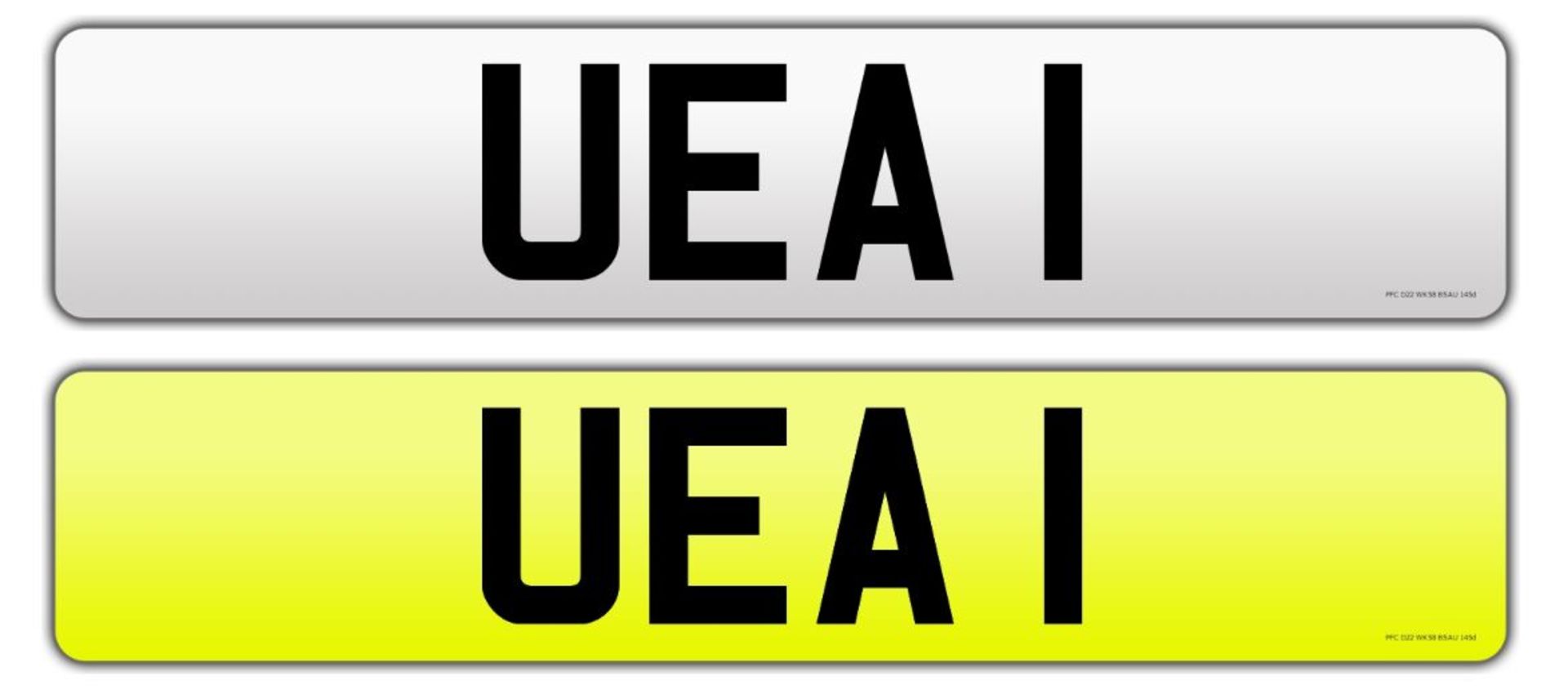 Registration number UEA 1