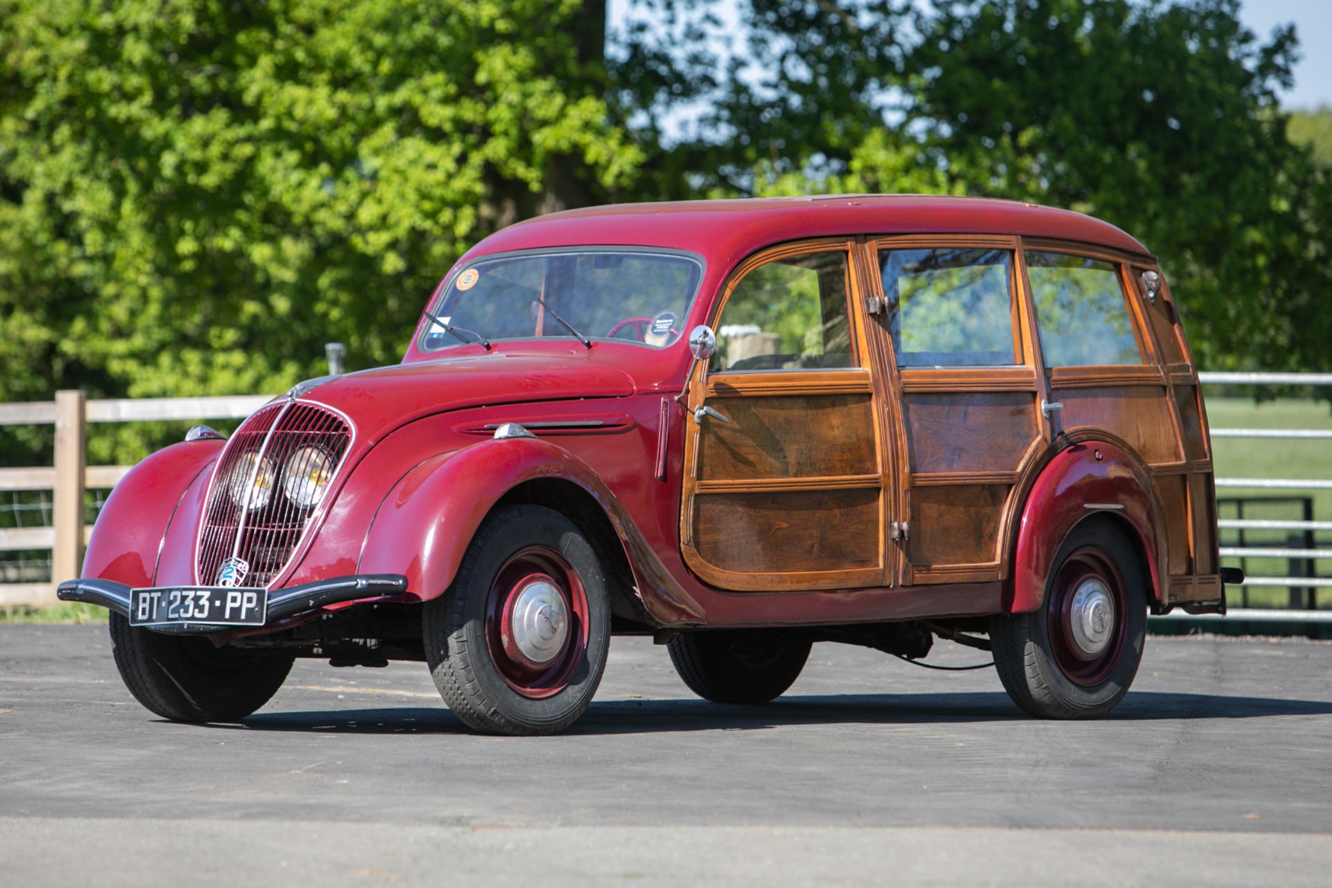 1948 Peugeot 202 Canadienne Camionette BoisÃ©e