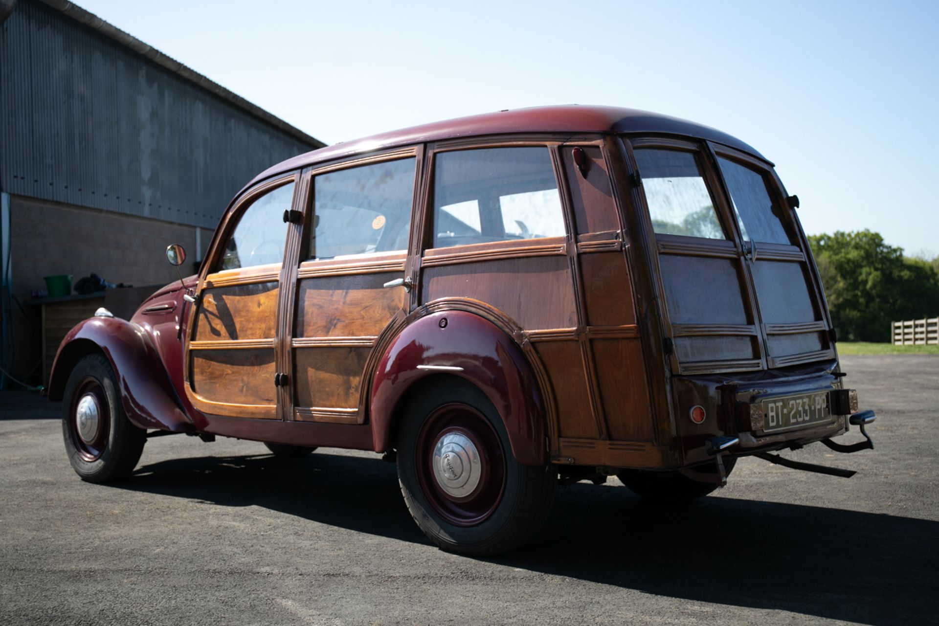 1948 Peugeot 202 Canadienne Camionette BoisÃ©e - Image 21 of 21