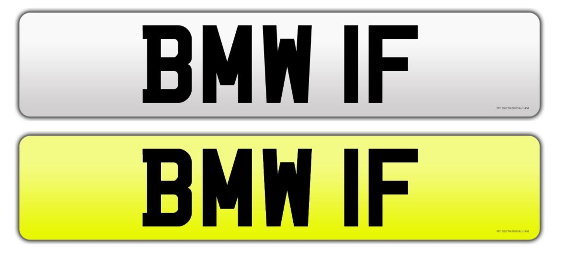 Registration number BMW 1F