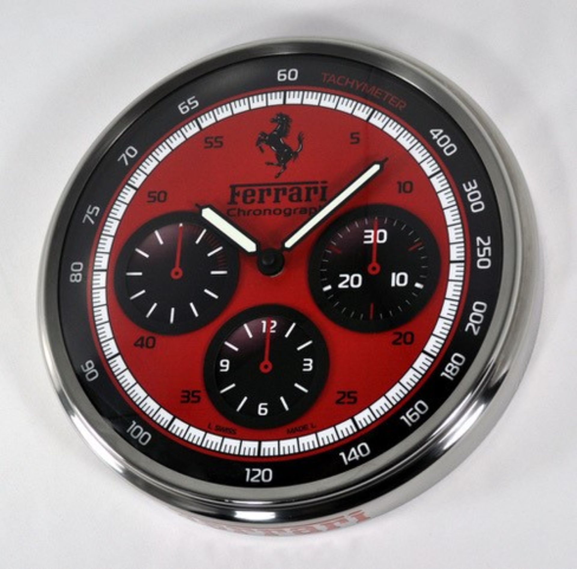 Panerai Dealer's Clock 'Ferrari Red Dial'