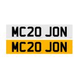 Registration Number MC20 JON