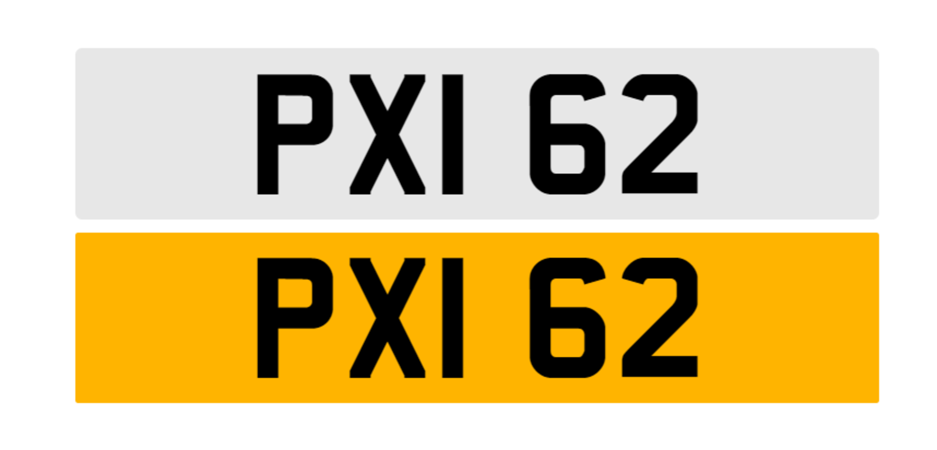 Registration Number PXI 62