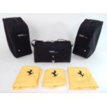 Ferrari 458 Speciale Complete 3-Piece Schedoni Luggage Set