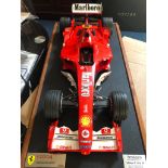 1/8 scale Amalgam F2004 'Bahrain Grand Prix' signed by Michael Schumacher