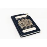 Stirling Moss British passport