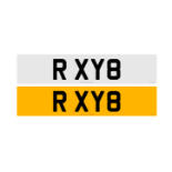 Registration Number RXY 8
