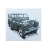 Land Rover - An Original Painting by Tony Upson