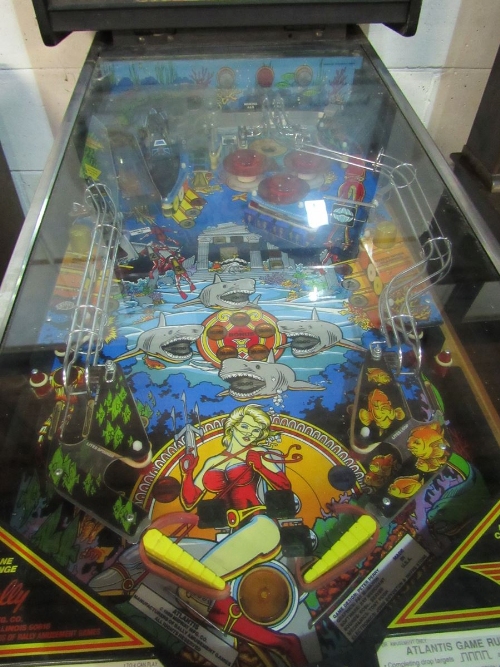 Bally Atlantis pinball machine, 2006 (not working). Estimate £300-400 - Image 5 of 6