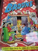 Box containing 9 ‘Oor Wullie’ comic books & box containing 6 ‘The Broons’ comic books.