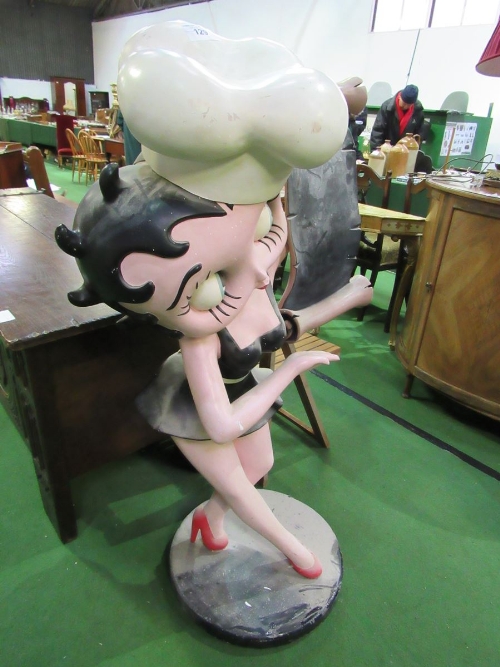 Betty Boop advertising figure, height 139cms. Estimate £30-50 - Image 2 of 2