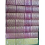 Poets of The English Language, leather bound; 6 volumes of Grillparzer's 'Samtliche Werke', in