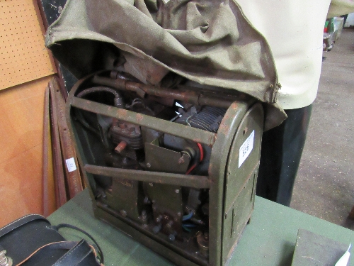 WWII lightweight charging set, 80 watts, by DK Ltd together with a tool kit. Estimate £50-80 - Image 2 of 3