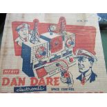 Vintage 'Merit' Dan Dare radio station, in original box
