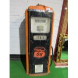 Tokheim vintage Ethyl fuel pump, calibrated in dollars & US gallons, 60 x 42 x 152cms. Estimate £