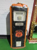 Tokheim vintage Ethyl fuel pump, calibrated in dollars & US gallons, 60 x 42 x 152cms. Estimate £