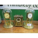 3 German anniversary clocks