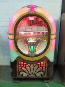 1941 Wurlitzer, model Q750, serial no. 742937, 24 selection jukebox complete with some records, 82 x