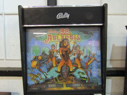 Bally Atlantis pinball machine, 2006 (not working). Estimate £300-400 - Image 6 of 6