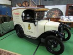 1928 Austin 7 'C Type' van extensively restored to a very high standard & completed 2008.