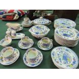 Large qty of Mason's Ironstone Regency part dinner ware, approx 49 pieces