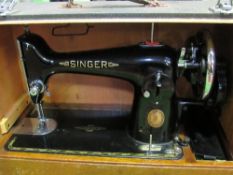 Singer EH219456 manual sewing machine in carry case. Estimate £20-30