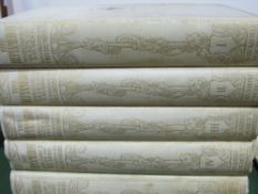 The Heptameron by Margaret, Queen of Navarre; 5 volume complete set, published by the Navarre