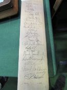 Duncan Fearnley autographed cricket bat. Estimate £10-20