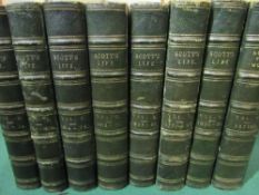 'Scotts Life', Life of Sir Walter Scott, vols. 1, 2, 4, 5, 6 & 8, 1839, second edition & The Life of