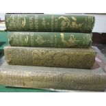 2 Haddon Hall library books: 'Hunting' by J Otho Paget, 1900 & 'Our Gardens' by S Reynolds Hole,