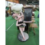 Betty Boop advertising figure, height 139cms. Estimate £30-50