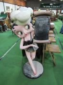 Betty Boop advertising figure, height 139cms. Estimate £30-50