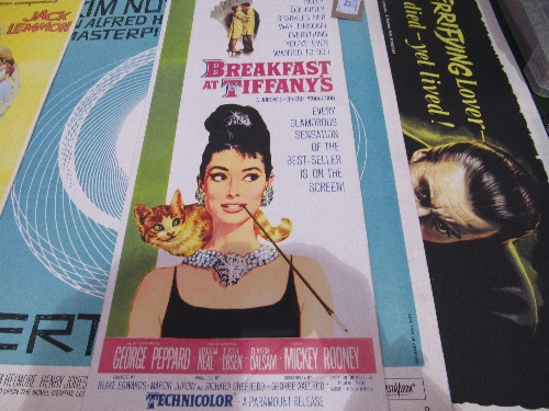 5 various film advertising posters on card. Estimate £10-20 - Image 2 of 2