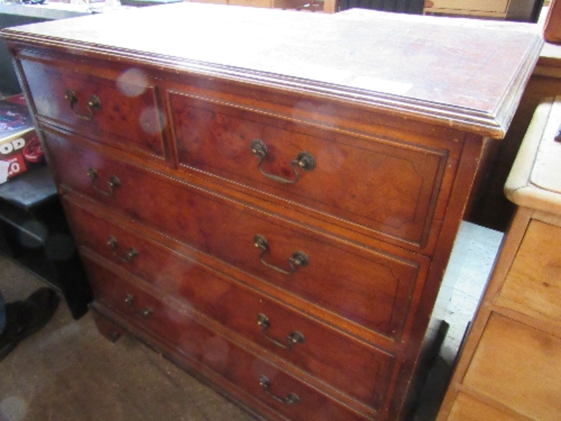 Chest of 2 over three drawers