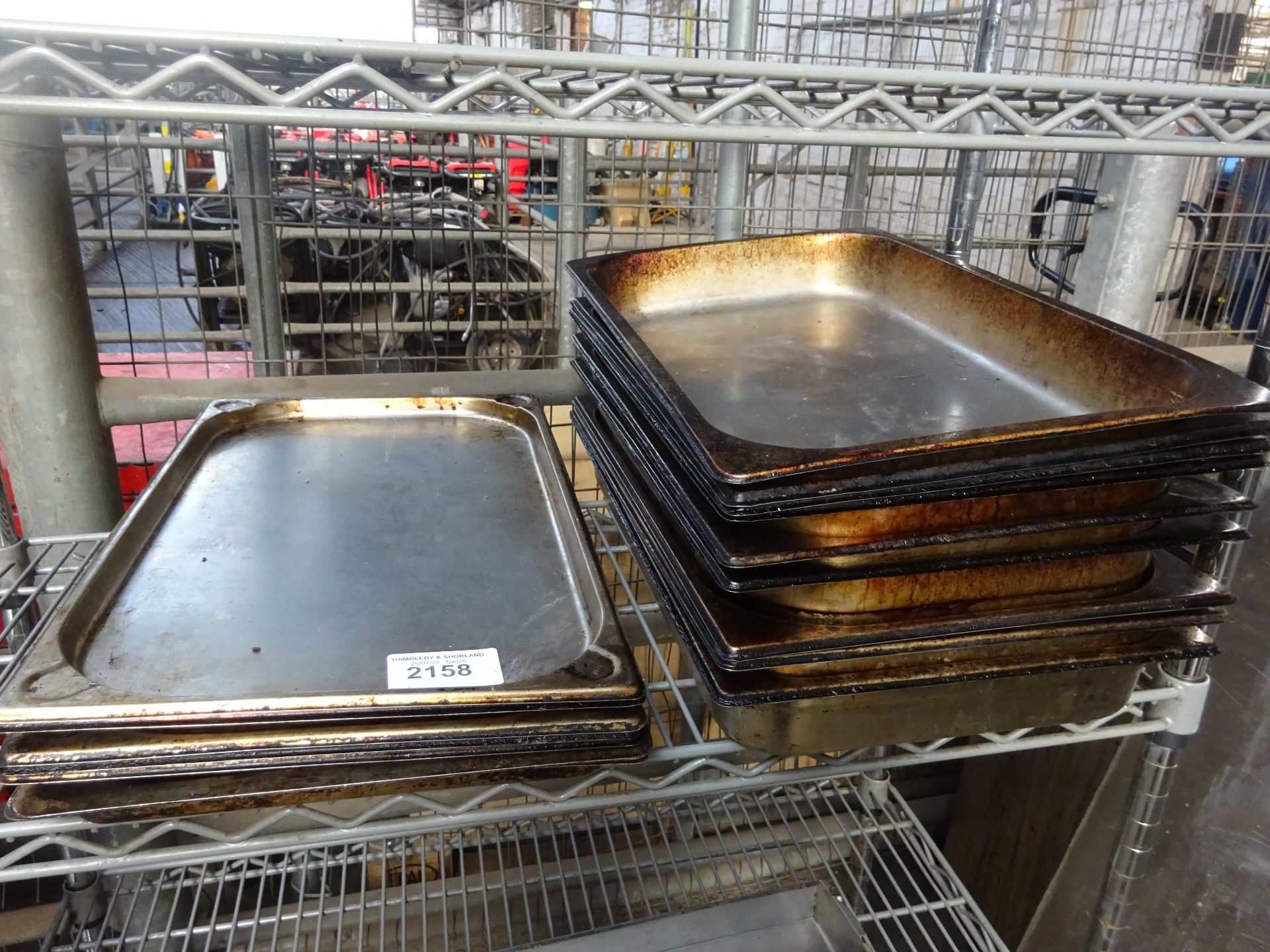 Stainless gastronome containers