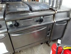 Barron double griddle with side unit & oven