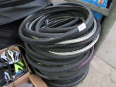 Large qty of bike tyres & inner tubes