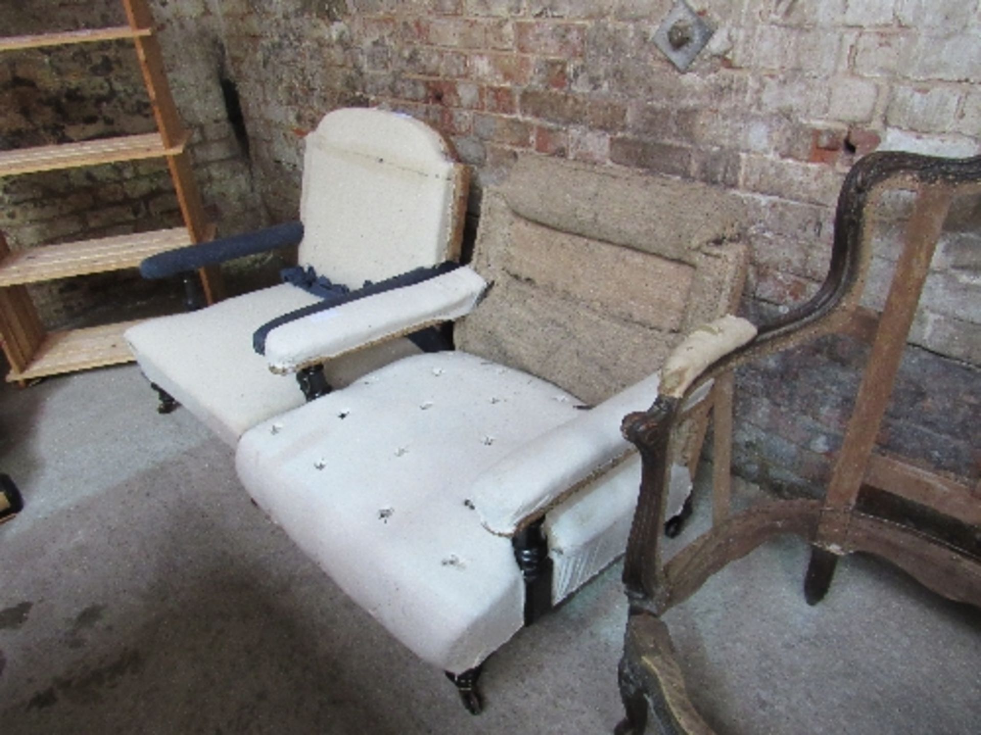 3 chair frames for restoration - Image 2 of 2