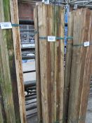 2 packs of feather edge fencing, approx 5ft