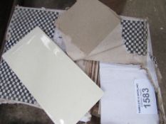 2 boxes of ceramic tiles