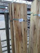 Bundle of feather edge fencing