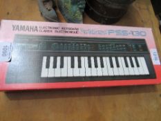 Yamaha electronic keyboard