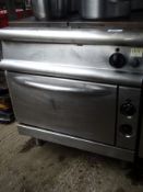Barron gas solid top cooker with oven
