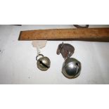 Two harness bells