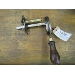 A saddler's 5ins, fully adjustable plough gauge (view in security pen)