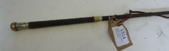 Dealer's whip stamped Swaine (view in security pen)