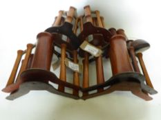 Quantity of Musgrave-style harness racks made for J.A.Harvey, Tannington Hall, Suffolk