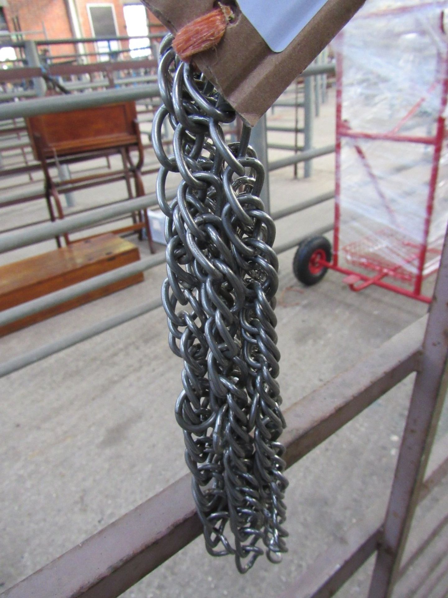 Six curb chains